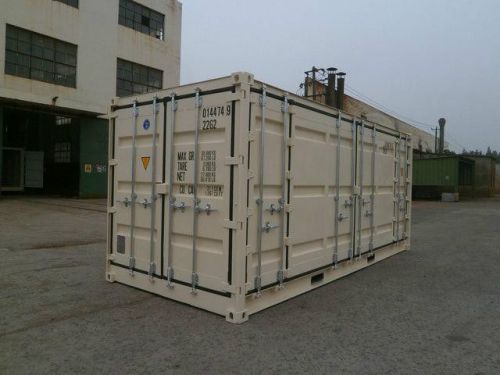 Storage containers: new 20&#039; open side container for sale