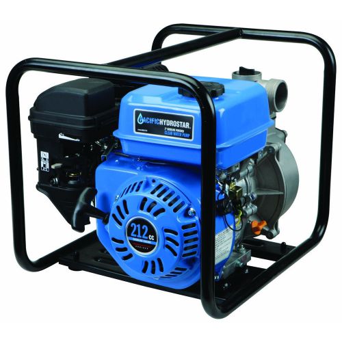 Water Pump 2&#034; Clear Water Pump with 212cc Gas Engine, 42.2 PSI Mac, 3800 RPM Max