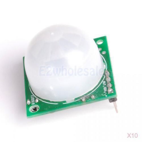 10x 0.8v-9v low voltage pir infrared motion sensor ir detector module security for sale