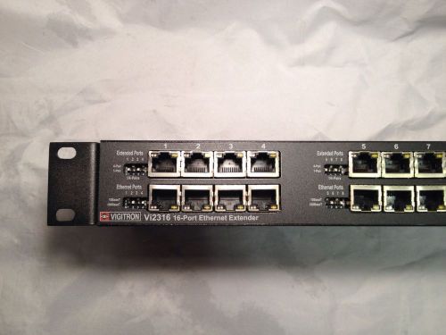 Vigitron Vi2316 16 Port Ethernet Extender Camera Switch
