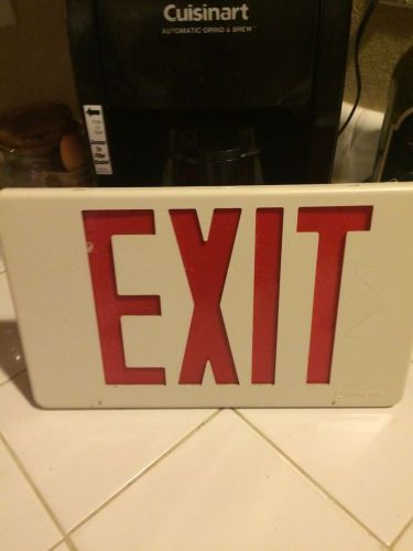 Vintage exit sign for sale