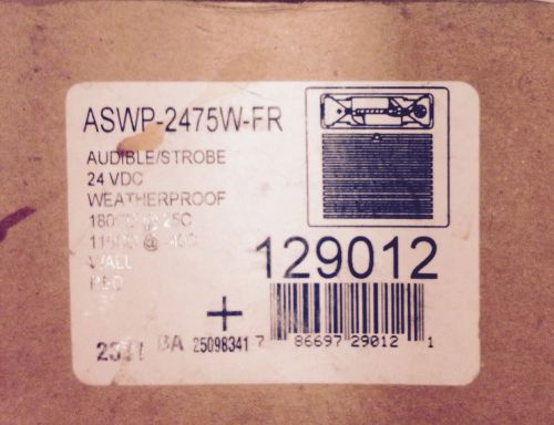 Cooper Notification . ASWP-2475W-FR Horns Strobe