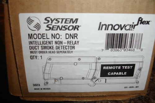 System sensor dnr intelligent non relay duct smoke detector innovairflex for sale