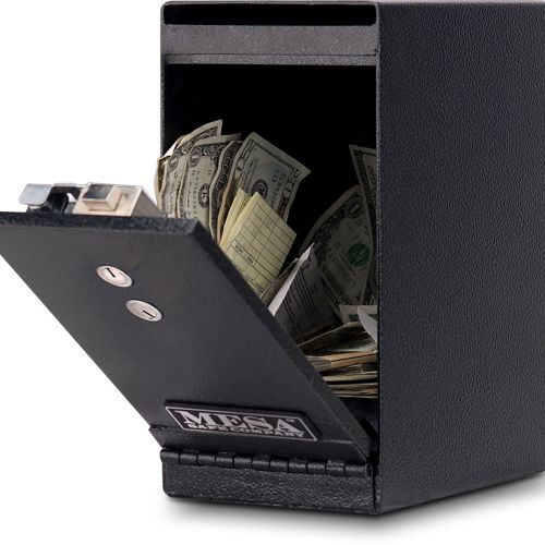 Mesa under counter drop slot depository safe muc1k ***all steel*** new in box for sale