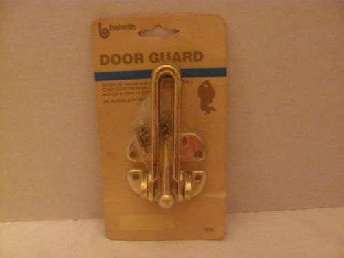 BELWITH - DOOR GUARD - Polished Brass (Screws Included)