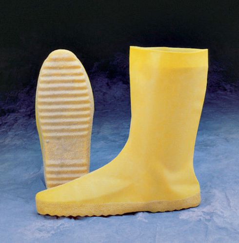 110003 Inline&#039;s Yellow Latex Boots Size: 3XL 1 pair