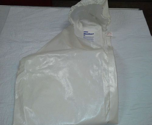 9 new kleenguard a80 45644 chemical permeation &amp; jet liquid protection coveralls for sale