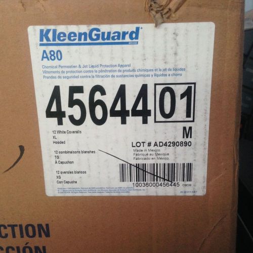 KLEENGUARD A80 45644  PROTECTIVE COVERALL Box of 12 XL  Free Shipping