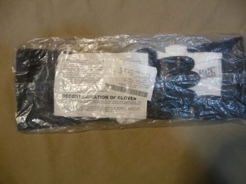 DECONTAMINATION/CHEMICAL/SAFETY GLOVES-NSN 8415-01-033-351-SZ med.-NEW IN BAG