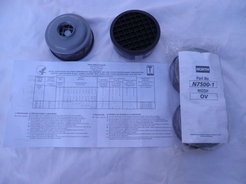 2 (two) sealed cartridge  air oxygen organic filter fumes respirator for sale