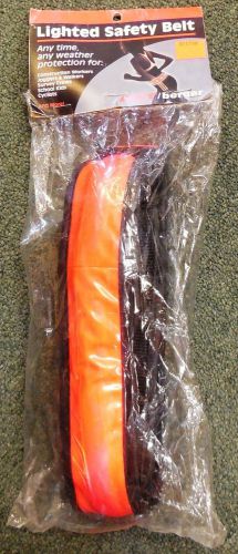 CST/Berger Lighted Safety Belt for Size 30-46&#034; Waist, BRAND NEW