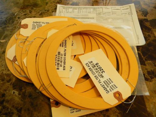 Set of 9 GASKET FILTER COVER ACS 7&#034; X 5-11/16&#034; X 1/8&#034; THK