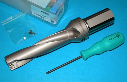 Ingersoll 1.125&#034; quad-drill indexable drill 4xd coolant fed (q0286114n6r02) for sale