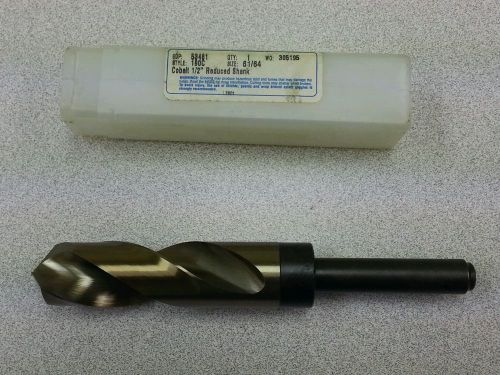 Chicago Latrobe 61/64&#034; Silver &amp; Deming Cobalt Drill