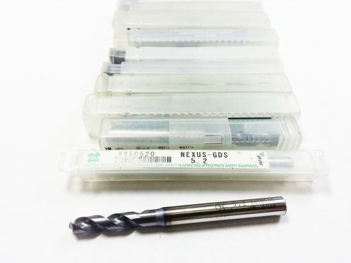 (Lot of 10) 5.2mm OSG HSSE TiALN Coated 2 Flute Drill *NO RESERVE* C 29