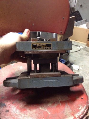 DANNEMAN X35 Die Shoe Set Punch Press Tooling Pneumatic Air Arbor Machinist Tool
