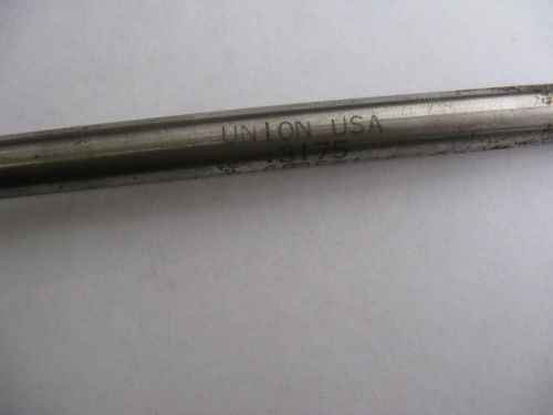 UNION .3175  FLUTED REAMER W-6835 #144 HS-G NEW