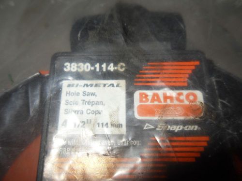 (v4-2) 1 new bahco 3830-114-c hole saw blade for sale
