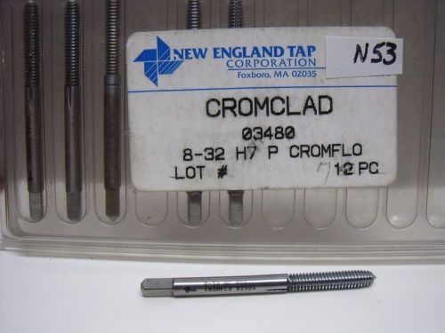 8-32 GH7 Thread forming tap Plug Tap CROMCLAD HSS USA – NEW  ENGLAND TAP – N53