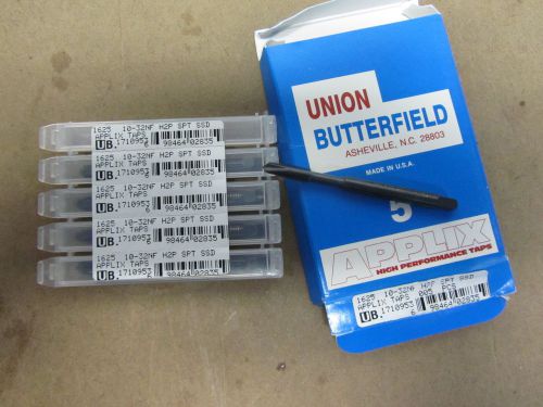 Ub union butterfield #10-32 nf fine threads applix tap spiral point 3 flutes for sale