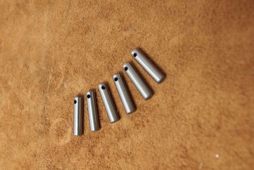 Cam Roll Pins (x6) 1&#034; OO OOG Brown and Sharpe