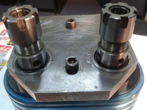 OMG VH 082 2-spindle multispindle drill head with connection collar M6 tapper