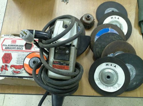 Skil 985 9&#034; Disc Grinder/Sander with Discs and Pads