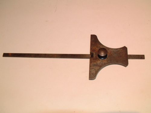 Starrett  tool co.. 6&#034; depth gauge, no. 237 for sale