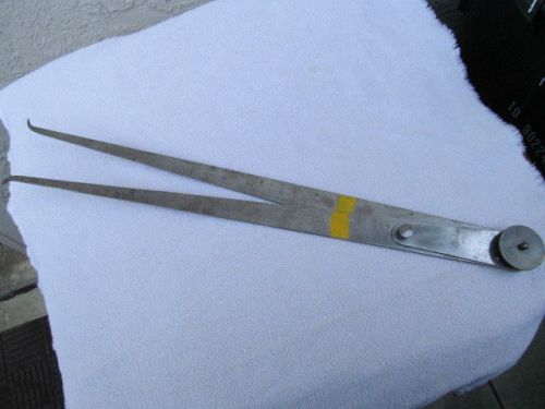 Vintage l.s. starrett 25 inch lock joint transfer type calipers ( nice ) for sale