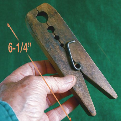 Wire Diameter Measuring “Clothspin” Tool