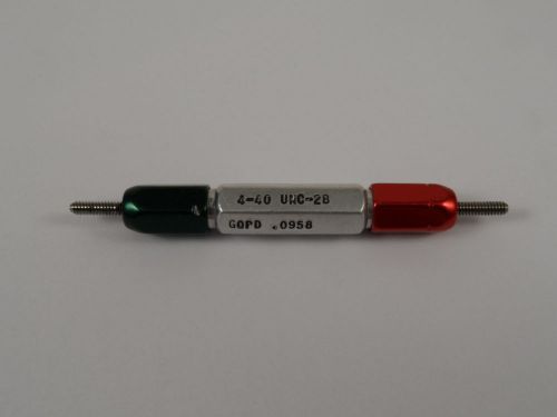 Thread gage 4-40 unc-2b - inspection go / no-go for sale