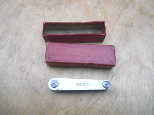 VTG. UNION TOOL CO. SCREW PITCH GAGE , WITH BOX