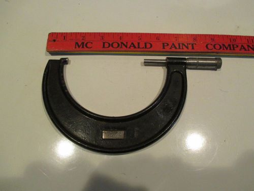 J.t slocomb  outside micrometer  4&#034; - 5&#034; for sale