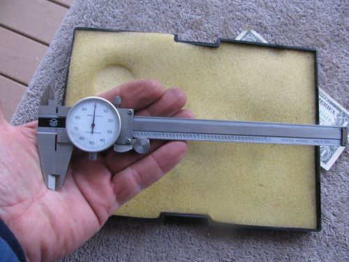 Aerospace 6&#034; dial caliper rule machinist toolmaker tool tools