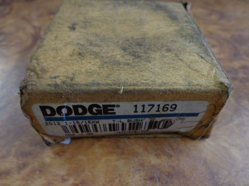 DODGE TAPER-LOCK BUSHING 117169  1 - 15/16 KW   *NIB*