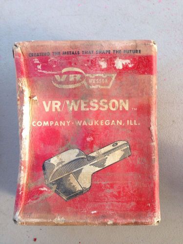 VR/Wesson Carbide Insert Coal Roof Drills New Old Stock