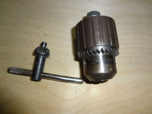 Snap-On Tools drill chuck 3/8-24 thread with key