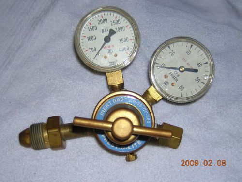 Esab l-tec oxweld prest-o-lite r-36-400-580 pressure regulator p/n  21365 for sale