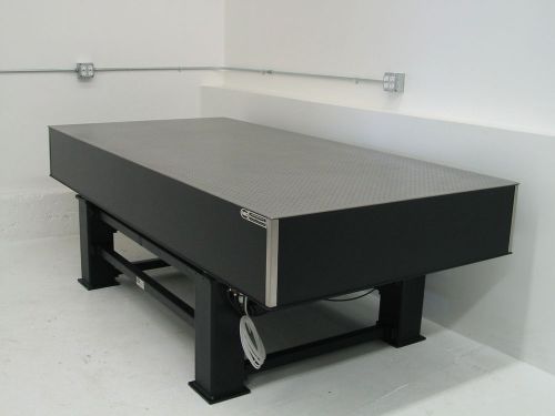 NEWPORT 4&#039; x 8&#039; x 12&#034; OPTICAL TABLE w/ SELF LEVEL PNEUMATIC ISOLATION BENCH