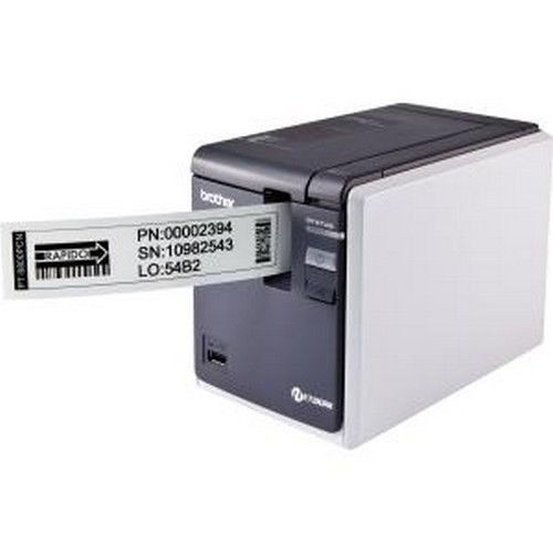 Brother p-touch pt-9800pcn thermal transfer label printer monochrome desktop usb for sale