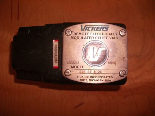 Spare Van Dorn Parts - Vickers Remote Electrically Modulated Relief Valve