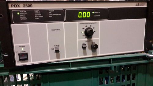 AE PDX2500 P/N 27-293721-00 RF GENERATOR POWER ON TESTED