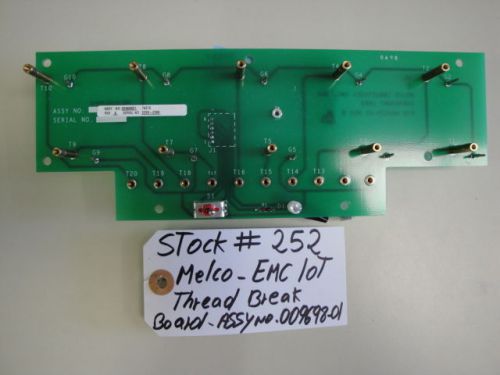 Melco thread break detector PCB for EMC10T embroidery machine assy 005531-01