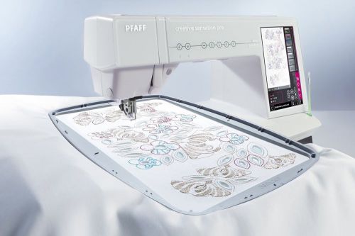Pfaff Creative Sensation Pro Sewing Machine With Embroidery Unit