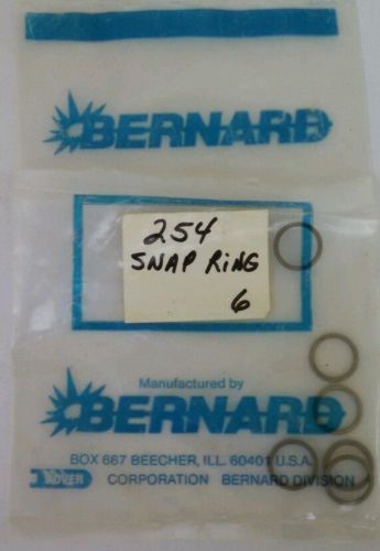 254 BERNARD Snap Ring  6pcs