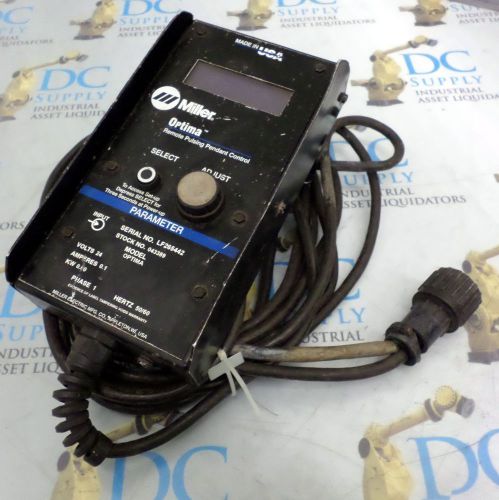 MILLER OPTIMA 043389 LF265442 REMOTE PULSING PENDANT CONTROL XMT300 XMT350