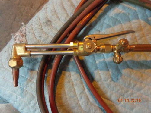 Victor oxygen acetylene torch and hose for sale