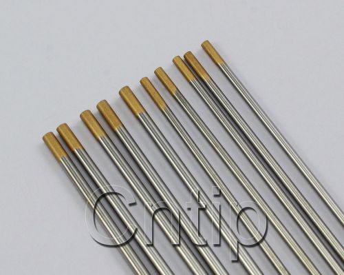1.5% lanthanated wl15 tig tungsten electrode 6&#034; assorted size 3/32&#034; &amp; 1/8&#034;,10pk for sale