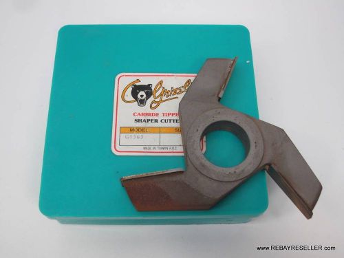 Grizzly g1565 carbide tipped shaper cutter woodworking  bit for sale
