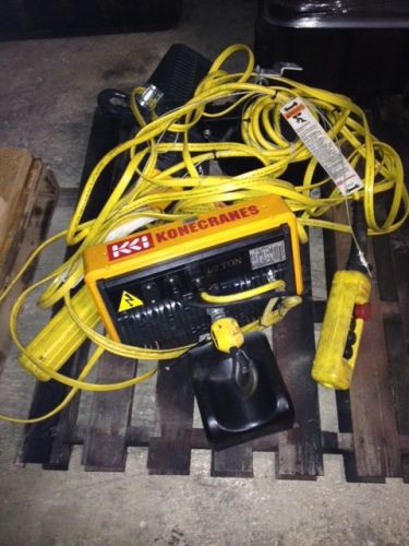 Kone hoist (two included) for sale